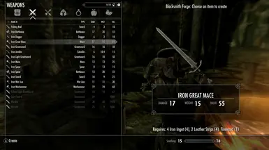 Smithing (Old; Inventory models now functional)