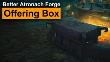 Better Atronach Forge Offering Box - No More Dwemer Dresser - High Polygon Summoning Circle