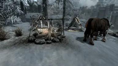 Unused Khajiit caravan horse.