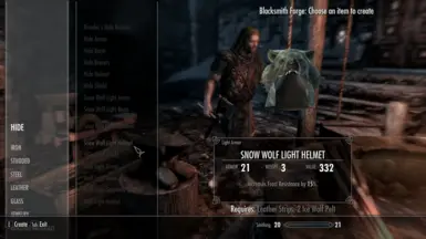 Snow wolf armor 2