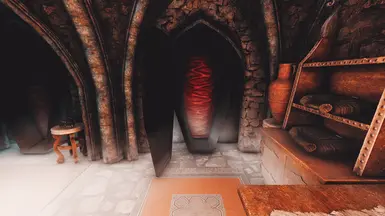 Vampire Coffin interior