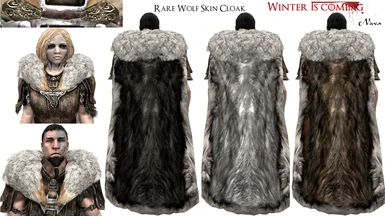 Wolf Skin Rare Cloaks