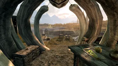 The plains of Whiterun from inside