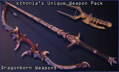 Kthonia's Unique Weapon Pack - Dragonborn Weapons - SPID at Skyrim ...