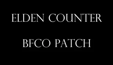 Elden Counter BFCO patch