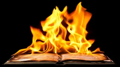 Tome burning is a PERFECTLY valid school of magic.