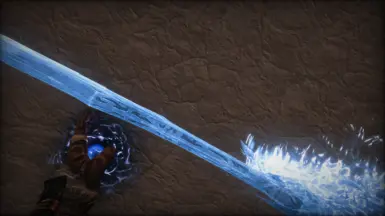 Before - sword overlaid on claw