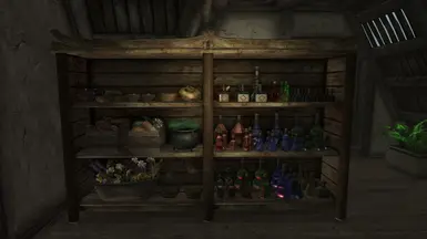 Breezehome Ingredients and Potions containers