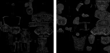 Male and Female NPC Draugr Armor env map mask textures added