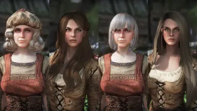 Left: Angeline &amp; Vivienne Onis. Right: Angeline &amp; Vivienne with Hair Physics