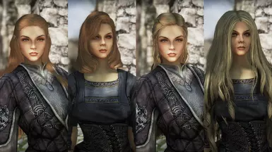 Left: Taarie &amp; Endarie. Right: Taarie &amp; Endarie with Hair Physics