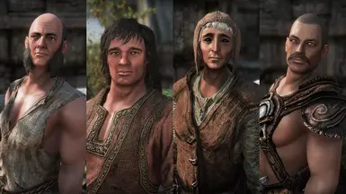 Left to Right: Noster, Addvar, Dervenin, Belrand