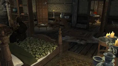 Rooms. Possession set in the chair.