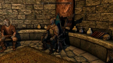 Lleril Morvayn in his throne