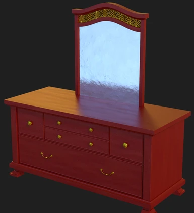 New UC Dresser (rendered with iRay)