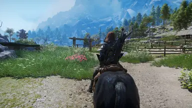 horseback left shoulder