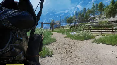horseback archery right shoulder