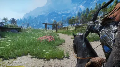 horseback archery left shoulder