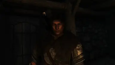 with alternate hairstyle