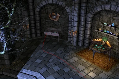 Amulet location (Winterhold - archmage quarters)