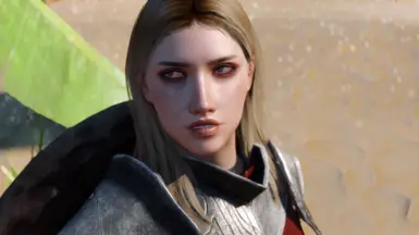 Mature complexions...it could look different in your game.