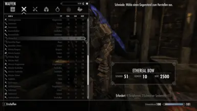 Ethereal Arrows and Bow at Skyrim Special Edition Nexus - Mods and ...