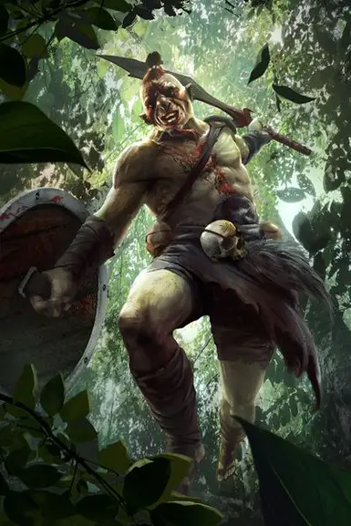A Wood Orc (Credit to Legends for the art)