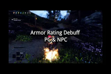 Armor rating debuff