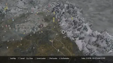 Tolvald's Lookout map location.