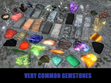 Very Common Gemstones