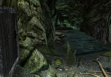 Hidden Sedimentary Rock Grotto