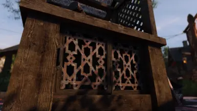 HFs - Riften market stall door 3D