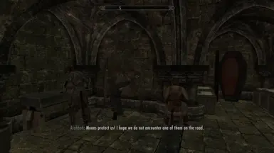 Solitude Proudspire Manor Armory with Khajiit Traders
