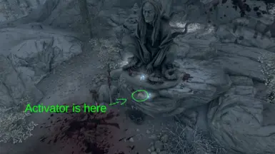 Daedric Shrines - Namira Activator Location
