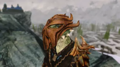 Argonian Miraak Mask