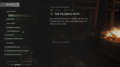 Quest Journal Overhaul