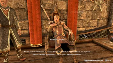 Thane of Whiterun requires Favors - French translation