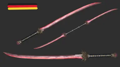 Violet Bloody Blades - Katana Twinblade Greatsword Deutsch