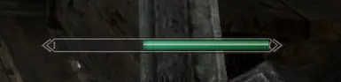 The stamina bar showing the stamina used with a 25% reduction in power attack cost.