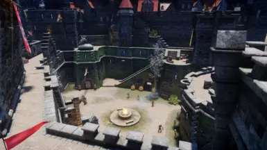Dour Courtyard