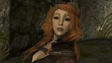 Low poly face Auri (surprised)