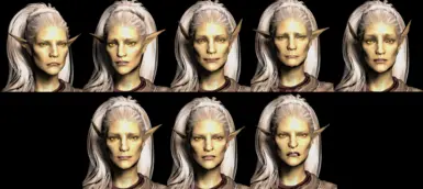 Female Altmer ear morphs based on FOO
