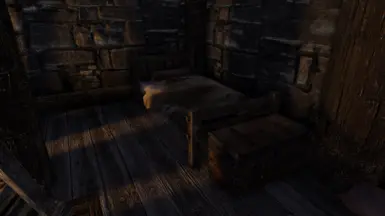 The extra bed and chest in the Argonian Assemblage.