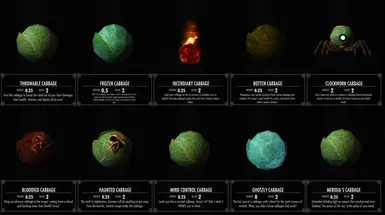 Cabbages (Vanilla Meshes)