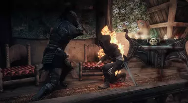 Take that filthy thief!