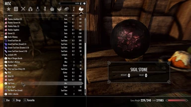 how to get the sigil stone in skyrim