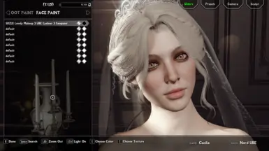 Makeup Face Paint Set For Darker Eyeliner