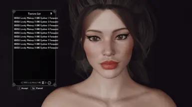 9 Eyeliner Face Paint Set For UBE