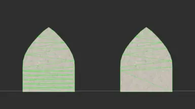 Vertex Reduction: Arch Wall