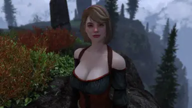 Gwyna at the Ruin of the Red Eagle